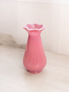 Vintage Fenton Pink Glass Rose Quartz Connoisseur Collection Vase