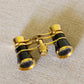 Gold & Black Metal Opera Glasses