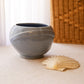 Gray Blue Hand Thrown Pottery Stoneware Bowl or Planter