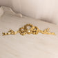 Large Brass Bow Wall Decor