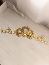 Large Brass Bow Wall Decor