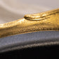 Large Brass Floral Jardinière with Metal Insert (Made in Italy)