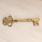 Large Brass Key Paperweight Figurine