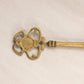 Large Brass Key Paperweight Figurine