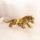 Large Brass Tiger Figurine