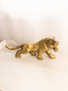 Large Brass Tiger Figurine