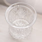 Large Clear Crystal Glass Vessel with Fancy Designs