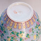 Large Light Blue Colorful Ceramic Floral Vase