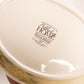 Large Oval Yellow Ceramic Lidded Bird and Floral Handled Dish