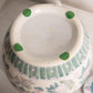 Large Pink and Green Floral Ceramic Lidded Ginger Jar