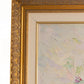 Large Pink Purple White Flowers in Vase Acrylic Painting