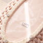 Large Pink Woven Oval Ceramic Basket Bowl Made in Portugal