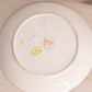 Large Pink Yellow Green Ceramic Plate
