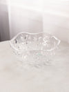 Large Tiffany & Co Floral Vine Thick Crystal Bowl