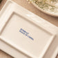 Medium Bombay Compote Blue & White Ceramic Palmette Tray