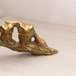 Medium Brass 3 Owls on Branch Figurine