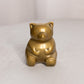 Medium Brass Bear Figurine