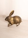 Medium Brass Bunny Rabbit Figurine