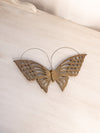 Medium Brass Butterfly Wall Decor