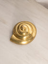 Medium Brass Circular Shell Wall Decor