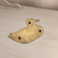 Medium Brass Detailed Duck Trivet