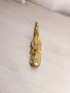 Medium Brass Door Knocker with Fancy Designs