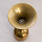 Medium Brass Floral Votive/Tea Light Holder Candlestick