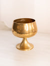 Medium Brass Goblet Compote