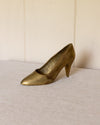Medium Brass High Heel Shoe Figurine