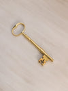 Medium Brass Key Paperweight Figurine