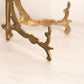 Medium Brass L Shaped Easel with Fancy Designs