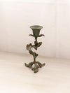 Medium Brass Leaf Candlestick