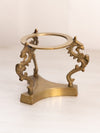 Medium Brass Ornate Bowl or Orb Stand
