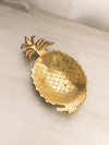 Medium Brass Pineapple Trinket Dish
