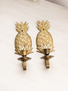 Medium Brass Pineapple Wall Sconce