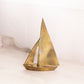 Medium Brass Sailboat Figurine