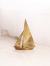 Medium Brass Sailboat Figurine
