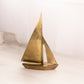 Medium Brass Sailboat Figurine