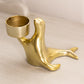 Medium Brass Seal Votive Candleholder