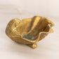 Medium Brass Shell Dish with 2 Shell Toes