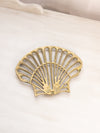 Medium Brass Shell Trivet