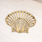 Medium Brass Shell Trivet