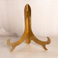 Medium Brass Smooth L Shaped Easel