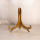 Medium Brass Smooth L Shaped Easel