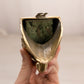 Medium Brass Swan Wall Vase