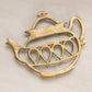 Medium Brass Teapot Trivet