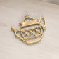 Medium Brass Teapot Trivet