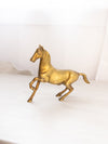 Medium Brass Trotting Horse Figurine