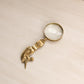 Medium Brass Unicorn Magnifying Glass