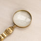 Medium Brass Unicorn Magnifying Glass